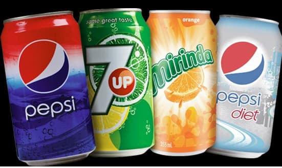 Coca Cola_ Sprite_ Fanta_ Pepsi soft drinks